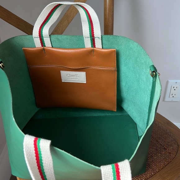 NWOT Clare V Bateau Tote - Picture 4 of 9
